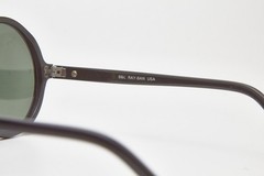 1990S Vintage Black Round Sunglasses by RAY BAN W0924 PREMIER Boho Look YES!