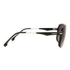 Carrera 296-S Sunglasses Black 02M2 HA – Gradient Brown Lens 60-15-140 – NEW