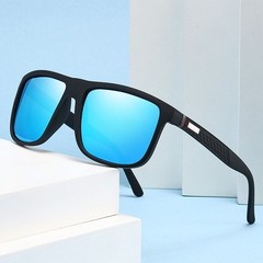 Square Polarized Sunglasses, Lightweight Frame Sun Glasses with UV Protection US