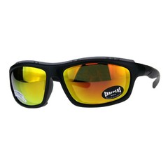 Choppers Mens Biker Sunglasses Foam Padded Wind Blocker UV 400