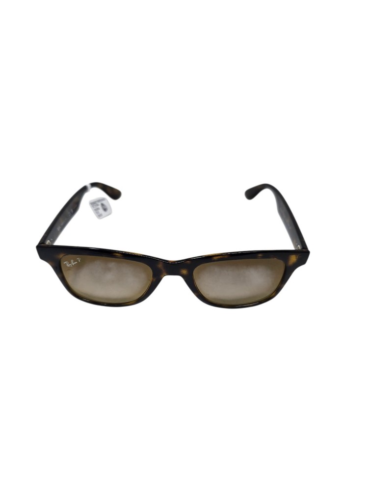 Ray-Ban RB464050-yp Polarized Sunglasses Polished Light Havana NEW