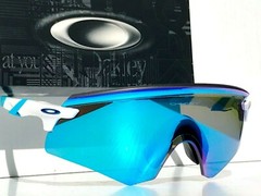 NEW Oakley ENCODER White PRIZM Sapphire Blue Sky w case Kato Sunglass 9471-05