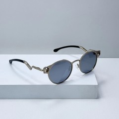Oakley Deadbolt OO6046 Satin Chrome Gray Lens Titanium Sunglasses
