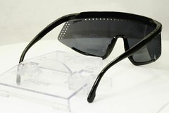 Carrera Black Shield Sunglasses Hyperfit 10 Designer Sport Cycling Visor 807IR