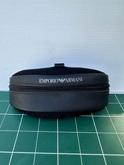 Emporio Armani 167-S 743 Gold Rectangular Sunglasses BrownLens 135mm 54[]19