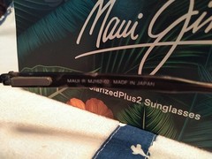NEW DISPLAY Maui Jim “KAHUNA” 162-02 Gunmetal Frames/MAUI ROSE LENSES RARE!