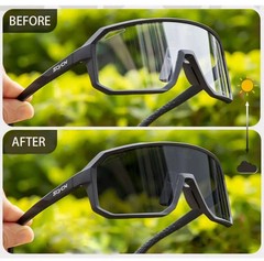 Photochromic Men’s UV400 Cycling Sunglasses Women Sports Running Eyewear for Men
