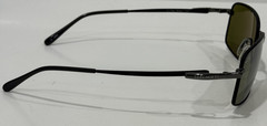 Serengeti Siena 7323 Sunglasses Gunmetal / Black Tannery Frame & Green-Grey lens