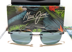 NEW Maui Jim Castaway Chocolate Polarized HCL Bronze Lens Sunglasses H187-01M