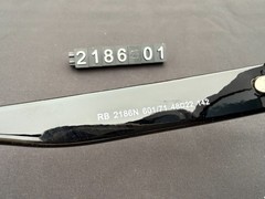 RayBan State Street Geometric Thick Square Polarized Sunglasses RB2186 Black