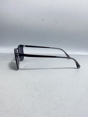 MYKITA No1 Sun Riccardo Square Sunglasses Black Stainless Steel COL286