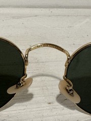 Ray-Ban Sunglasses Lot (2) RB3026 RB3447 Metal Gold Frame Italy Aviator Round