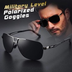 Aluminium HD Polarized Photochromic Sunglasses Pilot Men Eyewear Driving Glasses