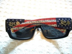 Men’s Sunglasses USA LOCS Women’s American Flag True American Patriot Pride
