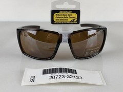 Night Driving Running Wrap Sunglasses UVA YellowLens Anti Glare & Reflective