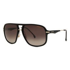 Carrera 296-S Sunglasses Black 02M2 HA – Gradient Brown Lens 60-15-140 – NEW