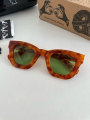RRP 175$ NEW BRAIN DEAD POST-MODERN EYE PROTECTION ELIA HONEY SUNGLASSES