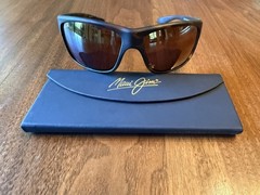 Maui Jim Southern Cross Polarized Sunglasses 815-10M Matte Tortoise/Bronze Glass