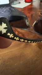 Chrome Hearts Beast III Sunglasses – Sterling Silver – Black – Complete Set – Au