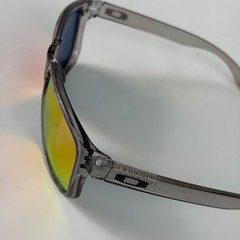 Oakley Holbrook XL Sunglasses Grey Smoke Frame Prizm Ruby Polarized With Box