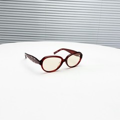 GENTLE MONSTER x Maison Margiela MM211 Wine Crystal /Light Beige 144 Sunglasses