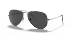 Ray-Ban Aviator Metal II Polished Gunmetal/Black Polarized 58 mm Sunglasses