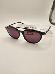 Brand New Diesel Sunglasses DL0188 Dark Green Marble Black Bar 98J 54-17-145 3