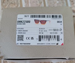 New MICHAEL KORS MK2250U Everglades Amber Gradient, 58 Cat Eye Sunglasses w Case