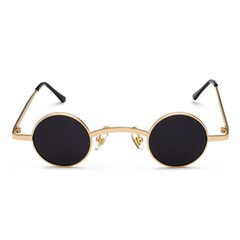 John Lennon Vintage Sunglasses Round Hippie Small Circle Sun Glasses Eyewear