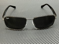 RAY BAN RB3750 004 B1 Gunmetal Grey Unisex 59 mm Sunglasses