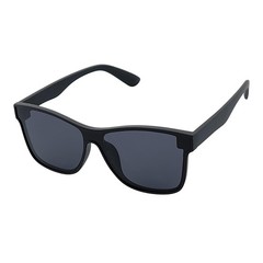 PRIME TIME – Polarized Flat Modern Lens Sunglasses Matte Black Dark Smoke