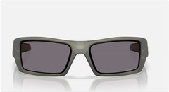 NWT Oakley GASCAN POLARIZED Olive Ink Frame PRIZM Grey Lens Sunglass OO9014-D5