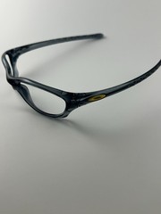 Oakley Fives 2.0 Crystal Black Frame Only Yellow Icons RARE
