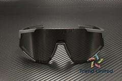 PRADA LINEA ROSSA PS 04WSF DG006F Black Rubber Dark Grey 39 mm Men’s Sunglasses
