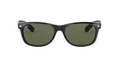 RB2132 RAY-BAN UNISEX NEW WAYFARER SQUARE NON POLORIZED BLACK/GREEN – 55 MM
