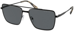 Michael Kors MK 1154 shiny black dark grey solid polyamide standard 100587 Sung