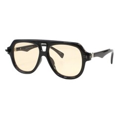 Modern Retro Fashion Sunglasses Unisex Thick Pilot Spring Hinge Frame UV400