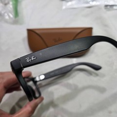 Ray-Ban Meta Wayfarer Gen 2 Smart Sunglasses – Matte Black/Clear – RW4012 – REG
