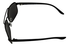 Timberland Sunglass Mens Shiny Gunmetal Rectangle , Mirror Lens TB7270. 8C