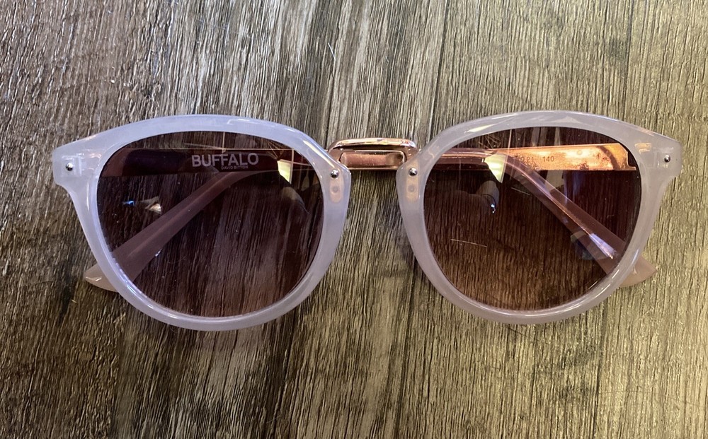 NWT Buffalo by David Bitton Womens Sunglasses B5005S Blush-Rose Gold/Rose
