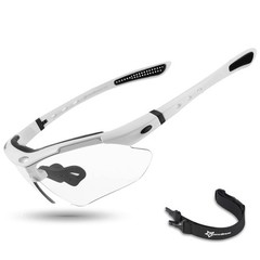 Photochromic Pickleball Glasses UV400 Sports Sunglasses for Men & Women, Interch