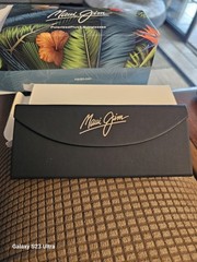 Maui Jim MJ0681S 003 Polarized Mirrored Rectangle Sunglasses Green Frame