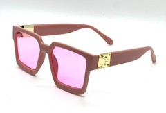 Men Sunglasses Fashion Black Oversize Big Designer Square Rapper Rap Black Retro
