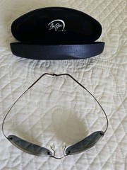 RARE Maui Jim MJ-SPORT MJ-502-02 PURE TITANIUM Frames/Rimless Lenses