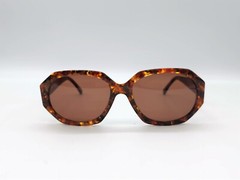 Vintage Ted Lapidus Paris TL 222 C.6515 Brown Sunglasses