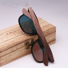 KINGSEVEN Natural Wooden Sunglasses Men Polarized Fashion Original Sun Glasses