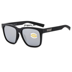 Costa Del Mar PESCADOR BLACK Frame SILVER Mirror Polarized 580P Sunglasses