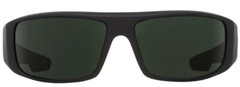 Spy Optic LOGAN Sunglasses – Soft Matte Black / Happy Gray Green Lens NEW