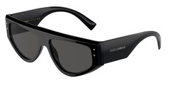 DOLCE N GABBANA DG4461 501 87 Black Dark Grey 57 mm Men’s Sunglasses