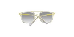 Guess GU6981 39C Yellow & Clear Plastic Square Sunglasses Frame 54-21-150